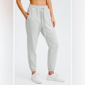 Fabeltics Go-To Waffle Sweatpant in Classic Grey